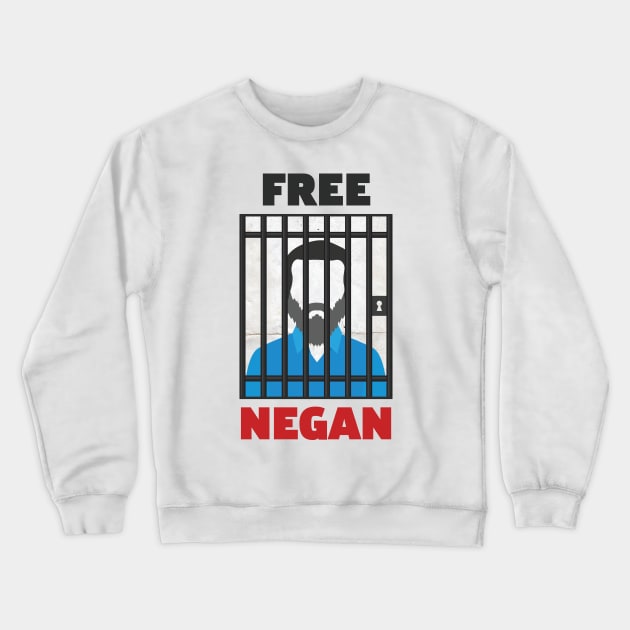 Free Negan Crewneck Sweatshirt by cpt_2013